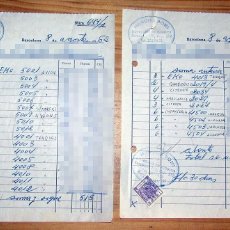 Juguetes antiguos: ANTIGUA FACTURA DE MANUELA PONS - AÑO 1962 - REFERENCIAS EKO