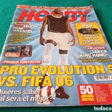 Juguetes antiguos: HOBBY CONSOLAS N°167 - PRO EVOLUTION 5 & FIFA 06