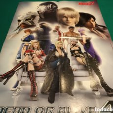 Juguetes antiguos: DEAD OF ALIVE 4 & DRIVER PARALLEL LINES - PÓSTER A DOBLE CARA 58 X 43 CM