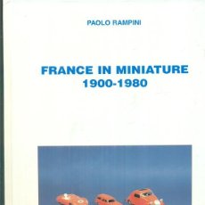Juguetes antiguos: PAOLO RAMPINI FRANCE EN MINIATURE 1900 / 1980 - MODEL TOY SLOT CARS MADE IN FRANCE