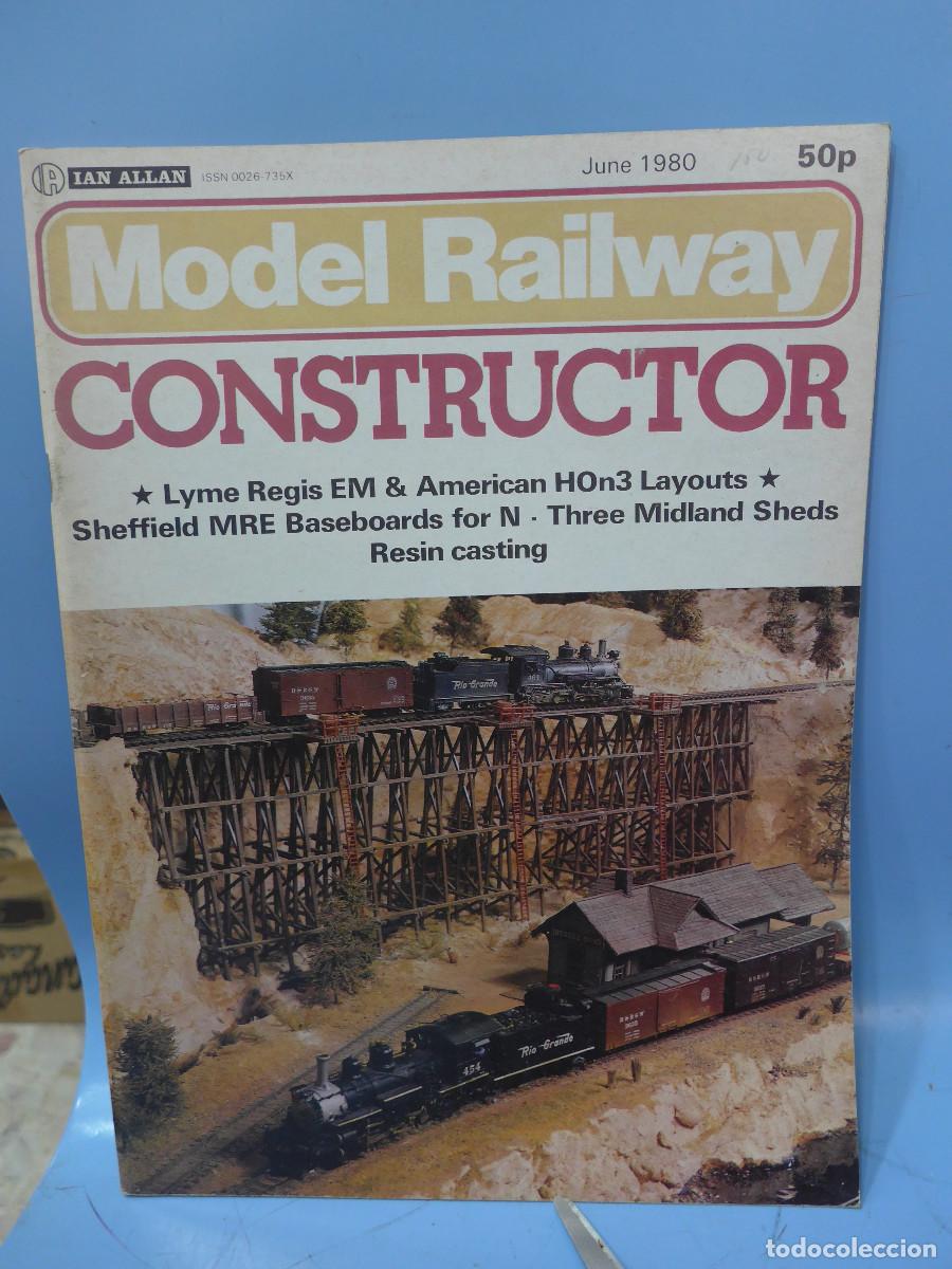Juguetes antiguos: REVISTA MODEL RAILWAY CONSTRUCTOR JUNIO 1981 - Foto 1