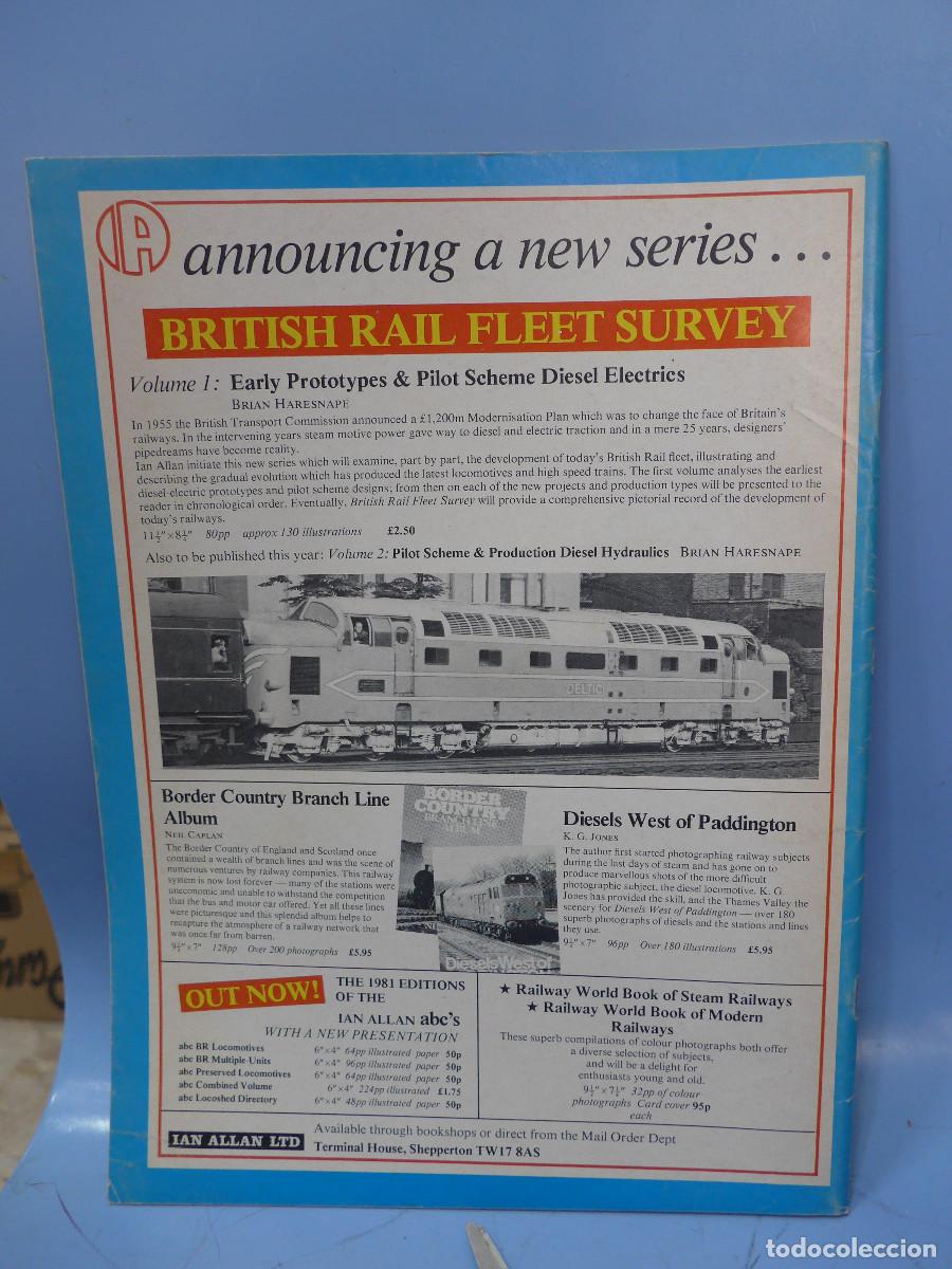 Juguetes antiguos: REVISTA MODEL RAILWAY CONSTRUCTOR ABRIL 1981 - Foto 2