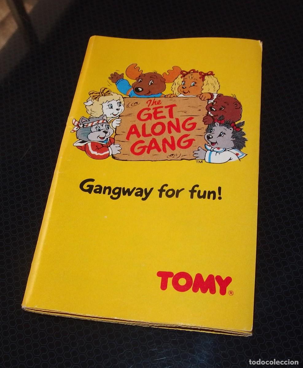 CAT LOGO LA ALEGRE PANDILLA THE GET ALONG TOMY 1984