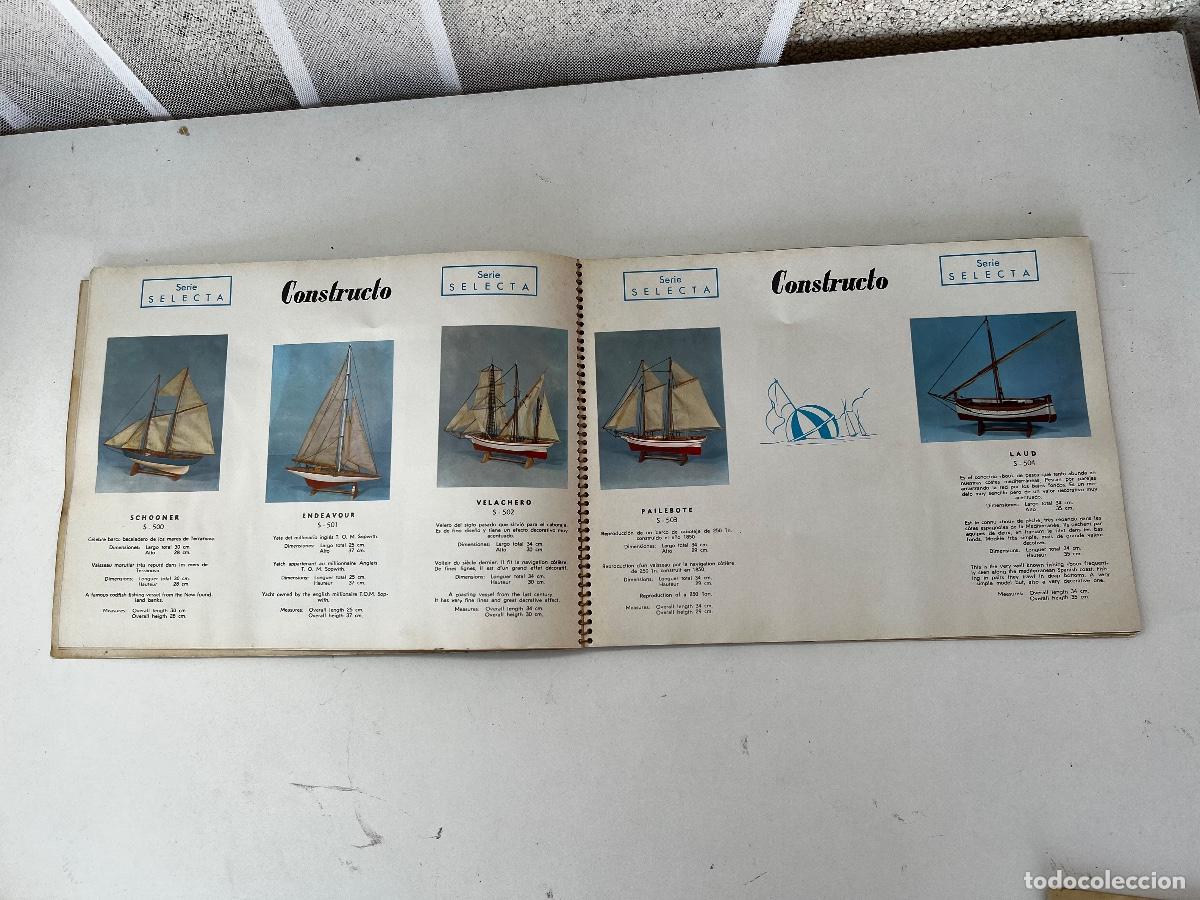 Juguetes antiguos: CONSTRUCTO CATALOGO ORIGINAL MODELISMO NAVAL 1970 - Foto 3