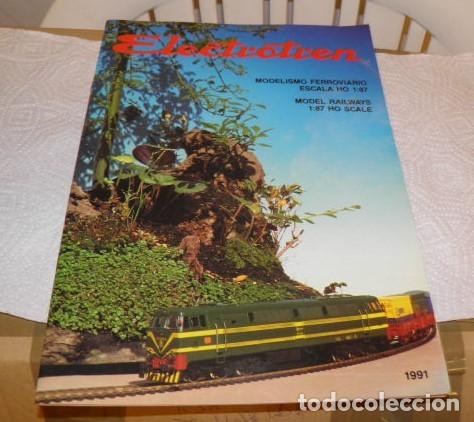 Juguetes antiguos: CAT&Aacute;LOGO ELECTROTREN 1991 - Foto 1