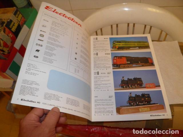 Juguetes antiguos: CAT&Aacute;LOGO ELECTROTREN 1991 - Foto 3