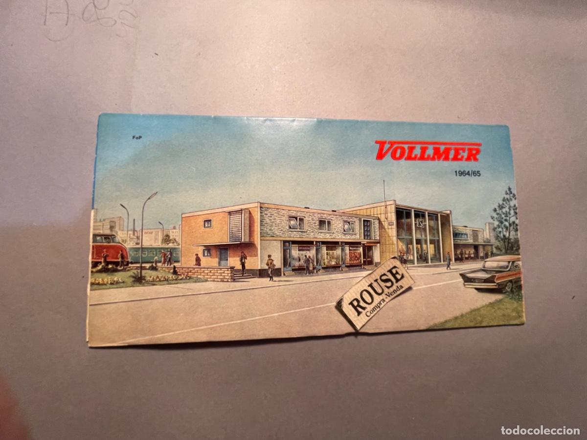 Giocattoli antichi: JUGUETES - ANTIGUO CATALOGO VOLLMER 1964-65 . DESPLEGABLE , ILUSTRADO 16 PAG. 21X10,5 CM. CERRADO