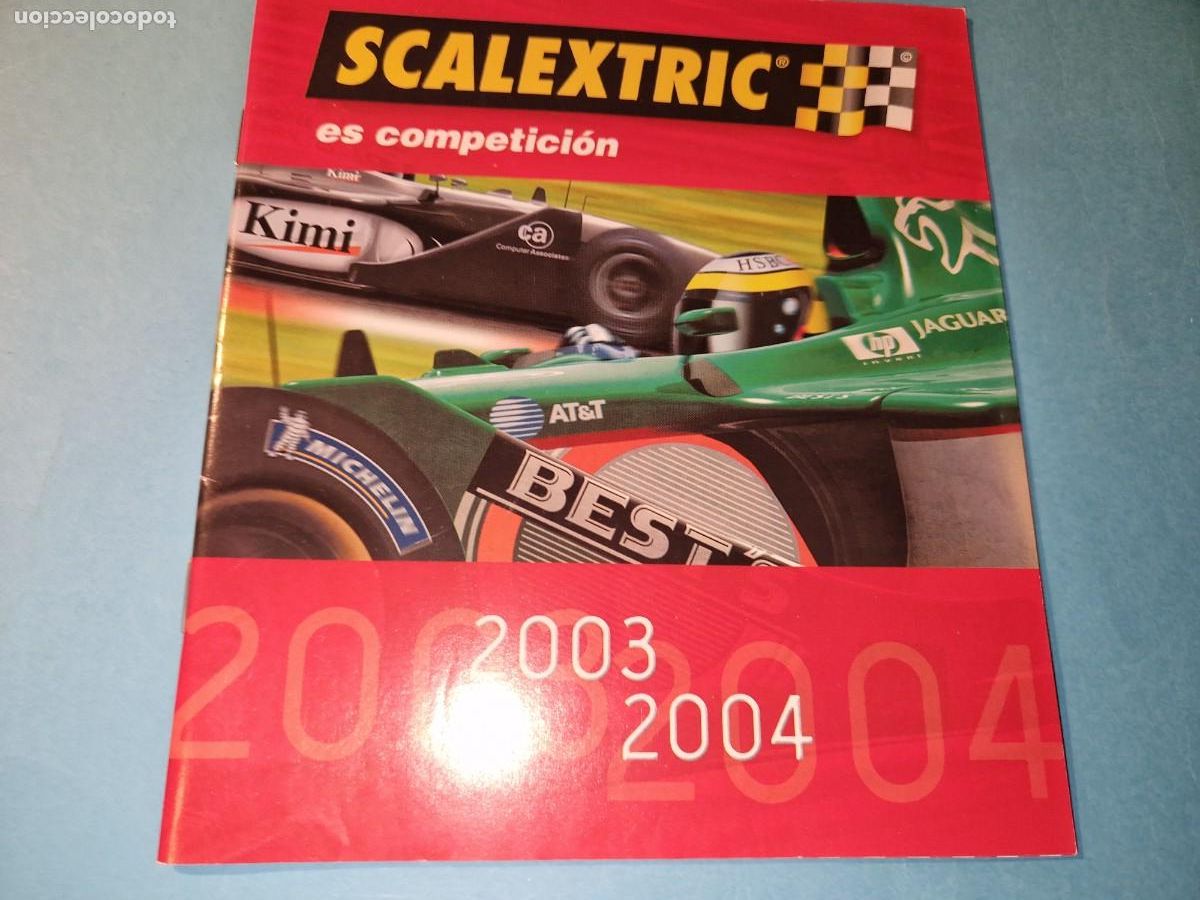Juguetes antiguos: catalogo SCALEXTRIC A&Ntilde;O 2003 - Foto 1