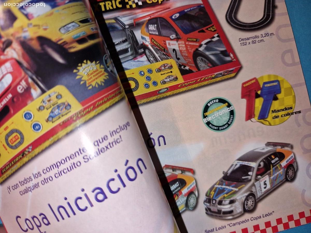 Juguetes antiguos: catalogo SCALEXTRIC A&Ntilde;O 2003 - Foto 2