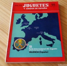 Juguetes antiguos: ANTIGUA REVISTA JUGUETES Y JUEGOS DE ESPAÑA - Nº55 - TENTE, SINDY, CONGOST, LISSI, BIG JIM
