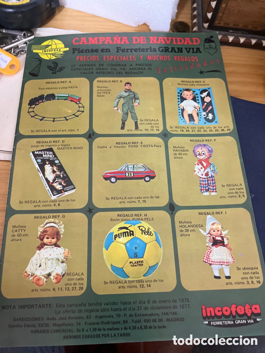 Juguetes antiguos: Cat&aacute;logo de campa&ntilde;a de navidad - Foto 1