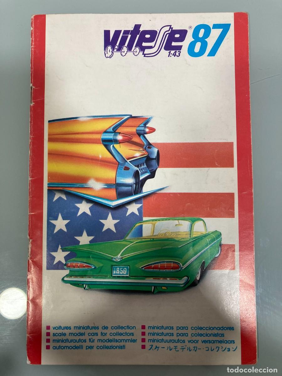 Juguetes antiguos: CATALOGO VITESSE 1987 - Foto 1