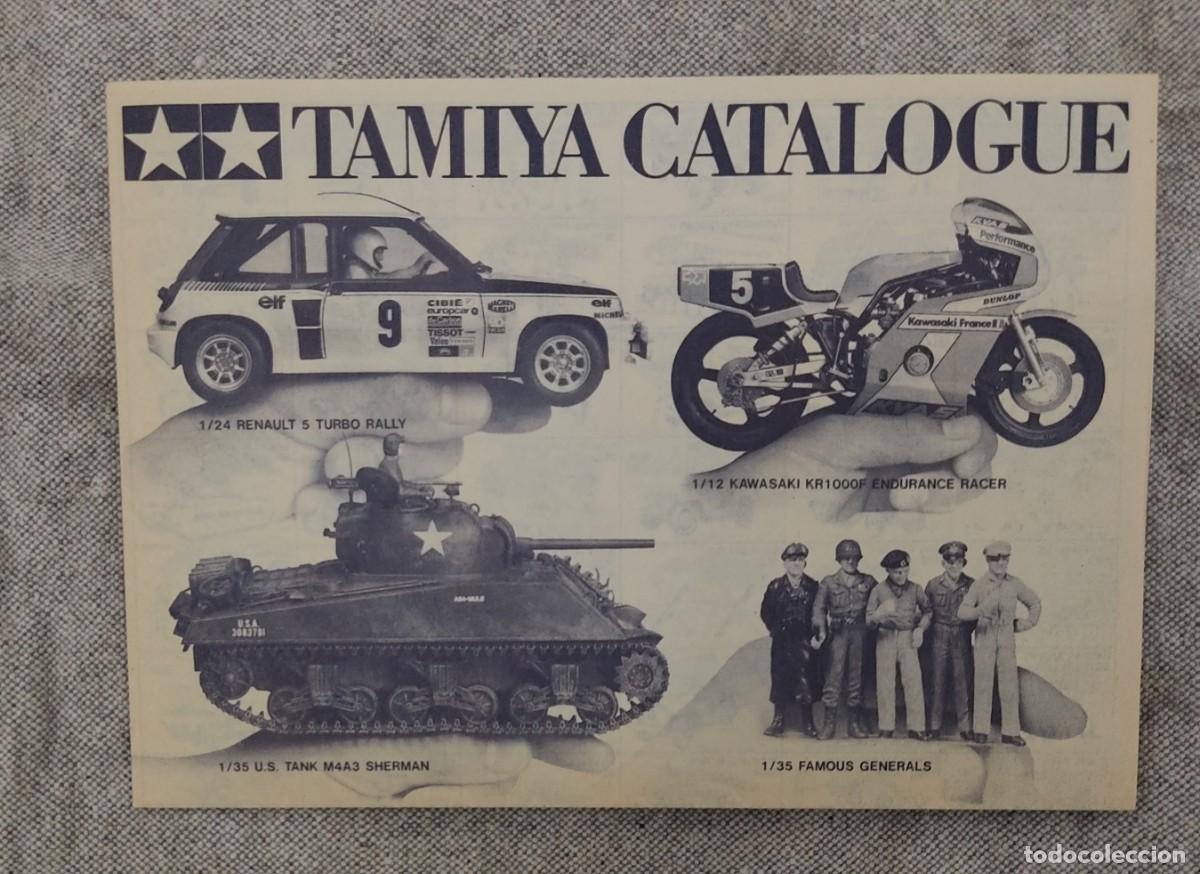 Juguetes antiguos: CAT&Aacute;LOGOS TAMIYA EN INGL&Eacute;S - Foto 1