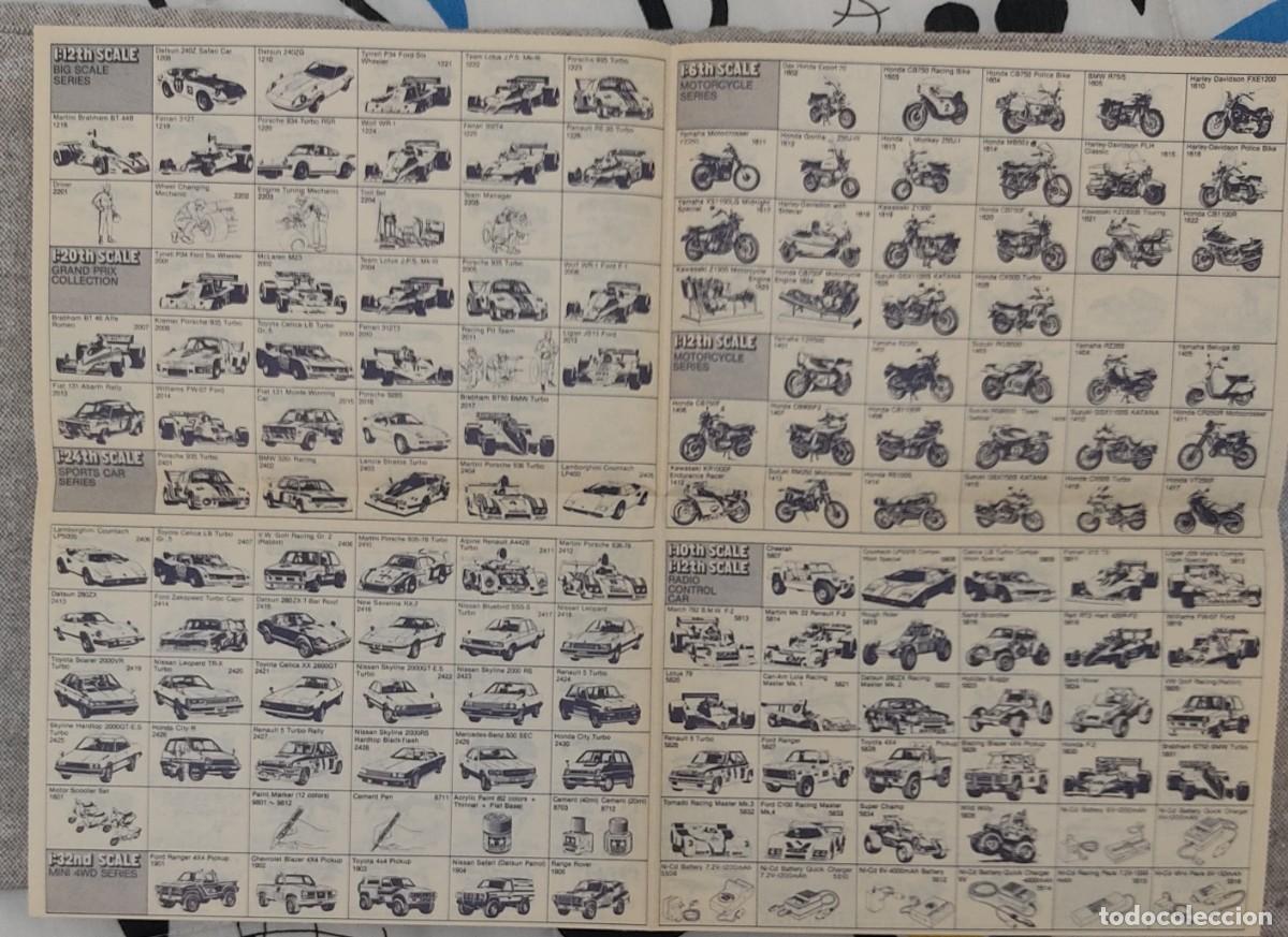 Juguetes antiguos: CAT&Aacute;LOGOS TAMIYA EN INGL&Eacute;S - Foto 2