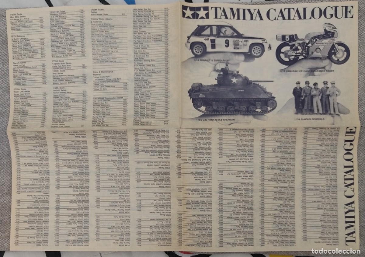 Juguetes antiguos: CAT&Aacute;LOGOS TAMIYA EN INGL&Eacute;S - Foto 3