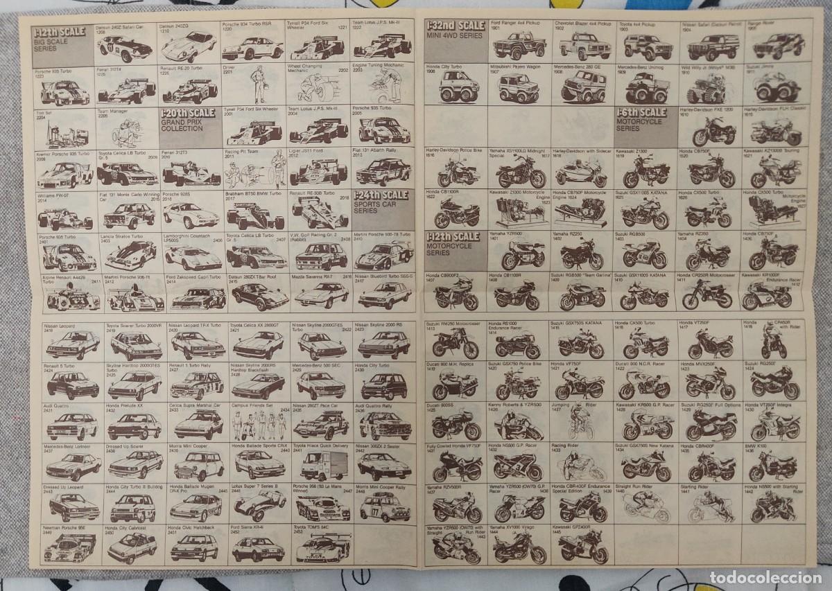 Juguetes antiguos: CAT&Aacute;LOGOS TAMIYA EN INGL&Eacute;S - Foto 5