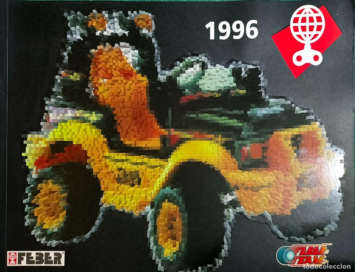 Juguetes antiguos: CAT&Aacute;LOGO FEBER TEAM 1996 - Foto 1