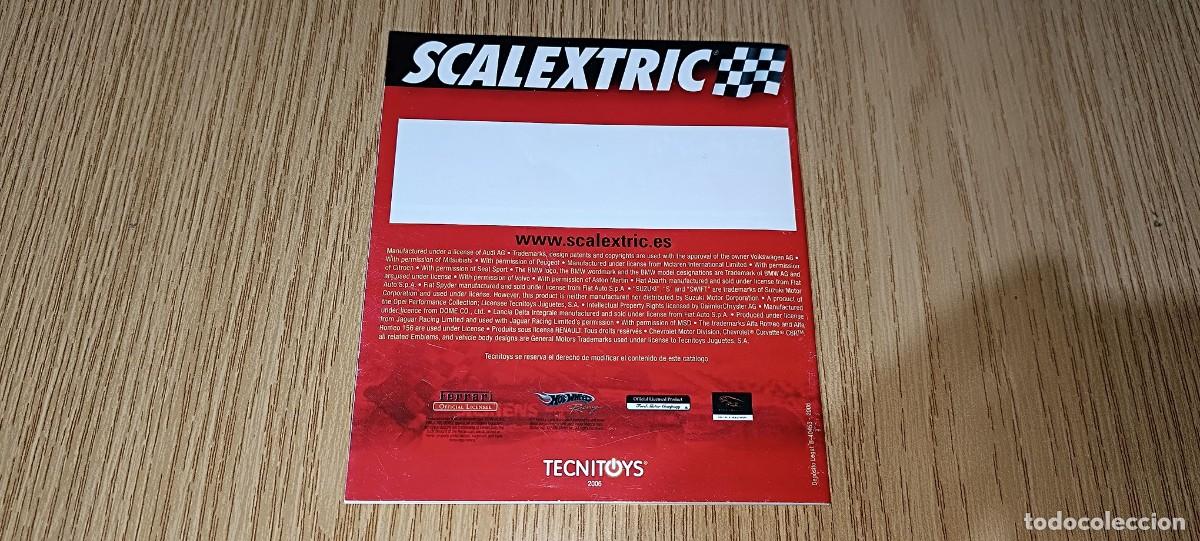 Juguetes antiguos: Catalogo Scalextric 2006-07 - Foto 6