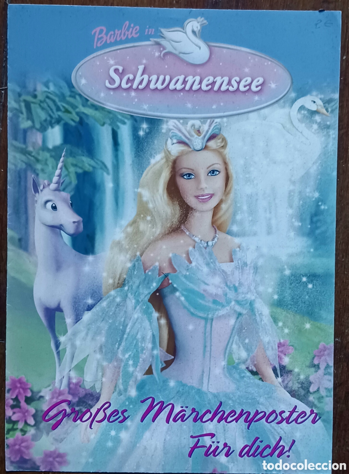 Brinquedos antigos: Catalogo Barbie in Scwanensee. Aleman. 1 hoja doblada .21 x 30 cms. 48 paginas. Vell i Bell