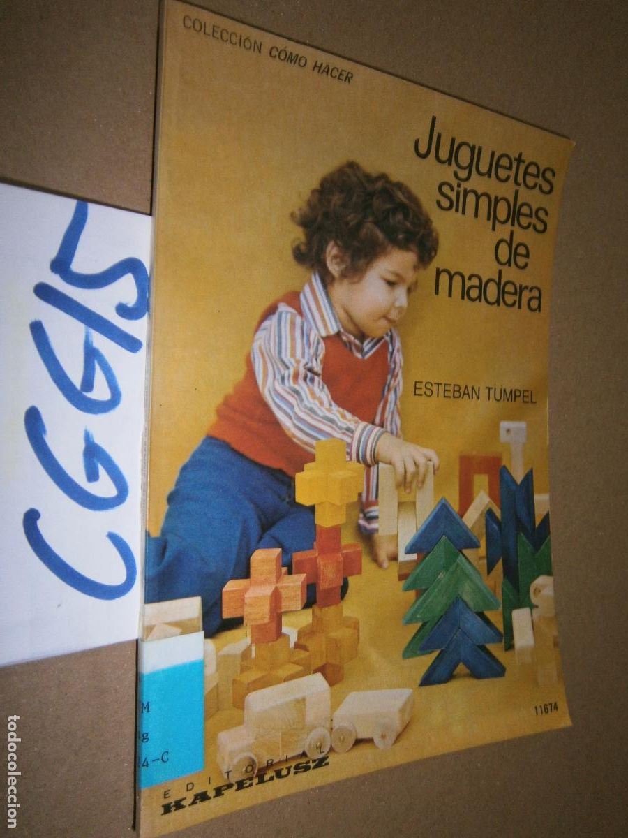 Juguetes antiguos: JUGUETES SIMPLES DE MADERA - Foto 1