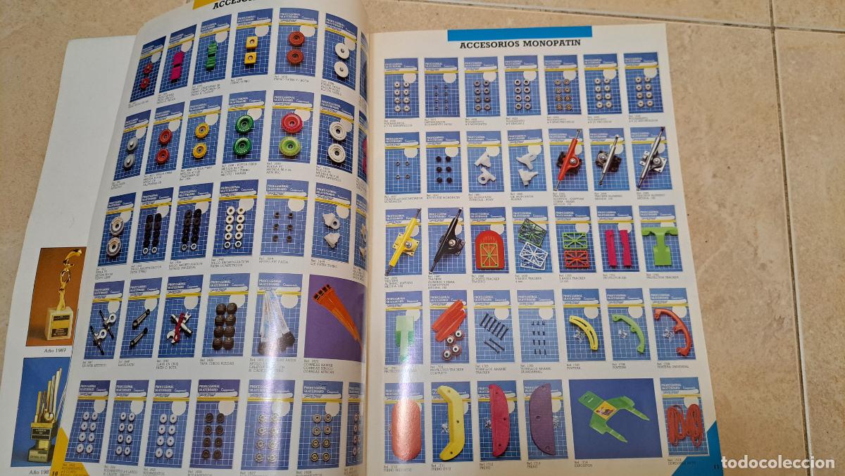 Juguetes antiguos: Catalogo de patines skider - Foto 2