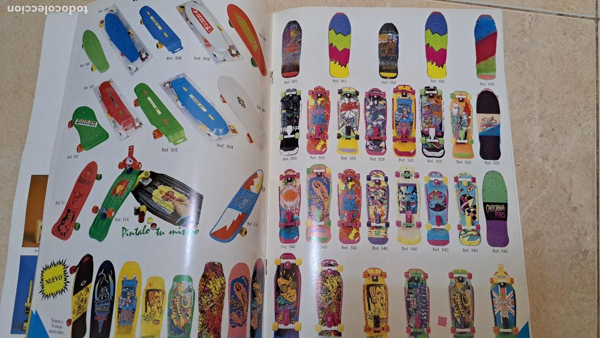 Juguetes antiguos: Catalogo de patines skider - Foto 3