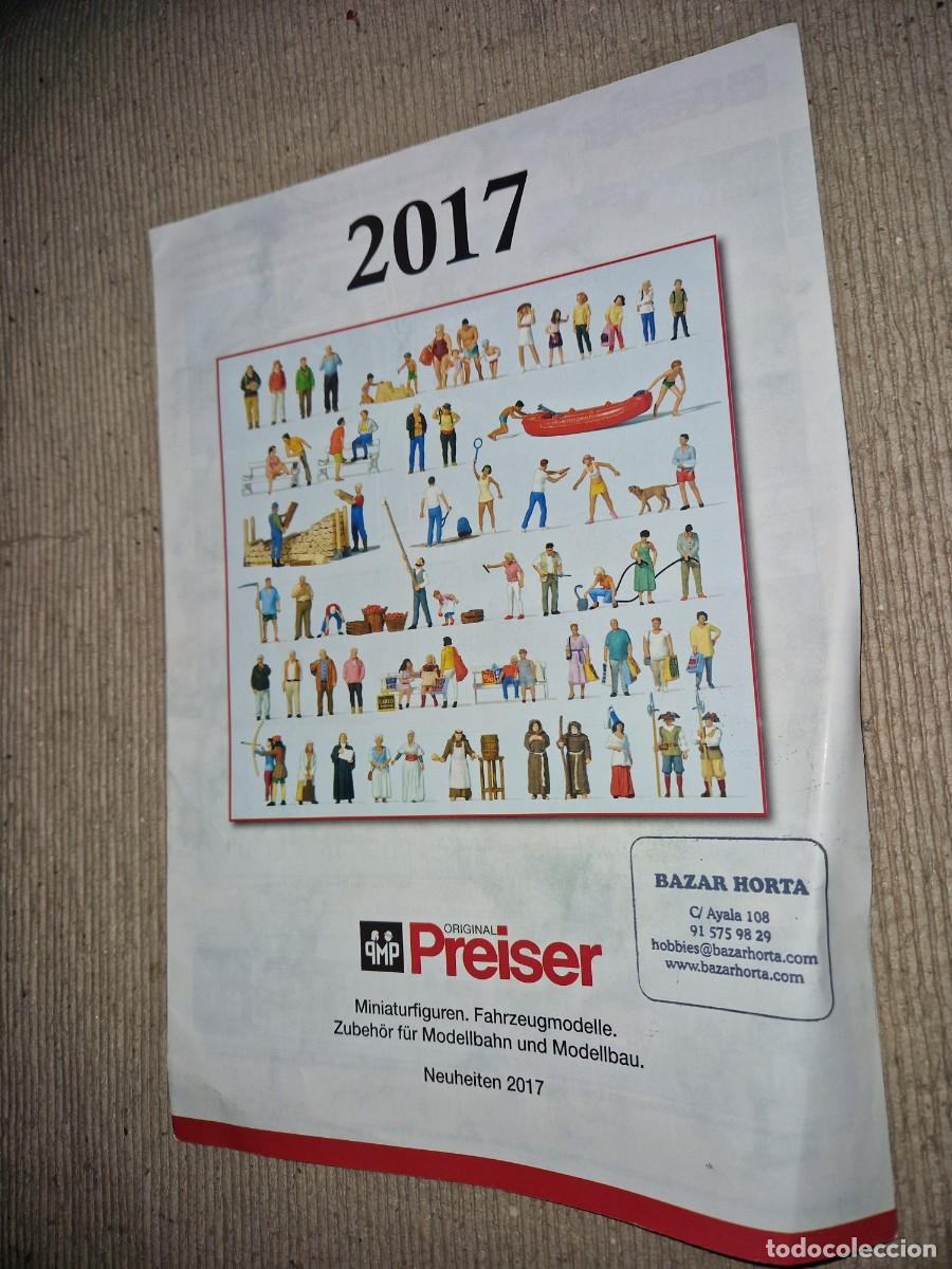 Juguetes antiguos: PREISER CATALOGO TRENES - Foto 1