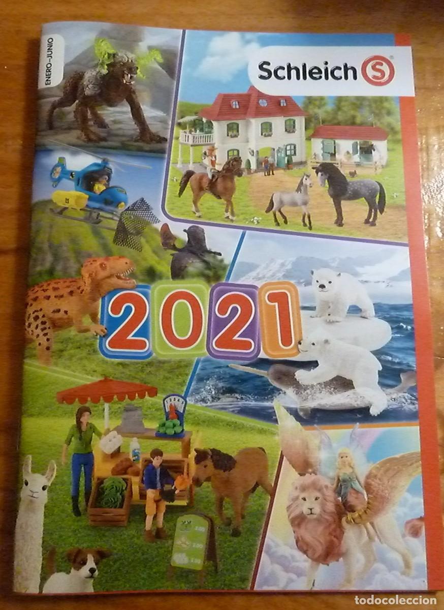 Juguetes antiguos: cat&aacute;logo Schleich 2021