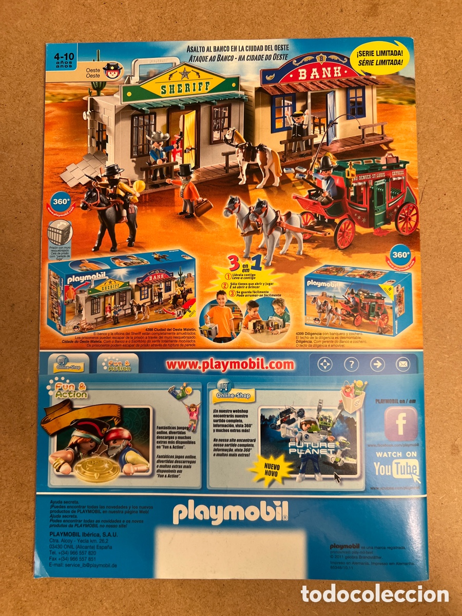 Juguetes antiguos: Catalogo Playmobil 2012 - Foto 2