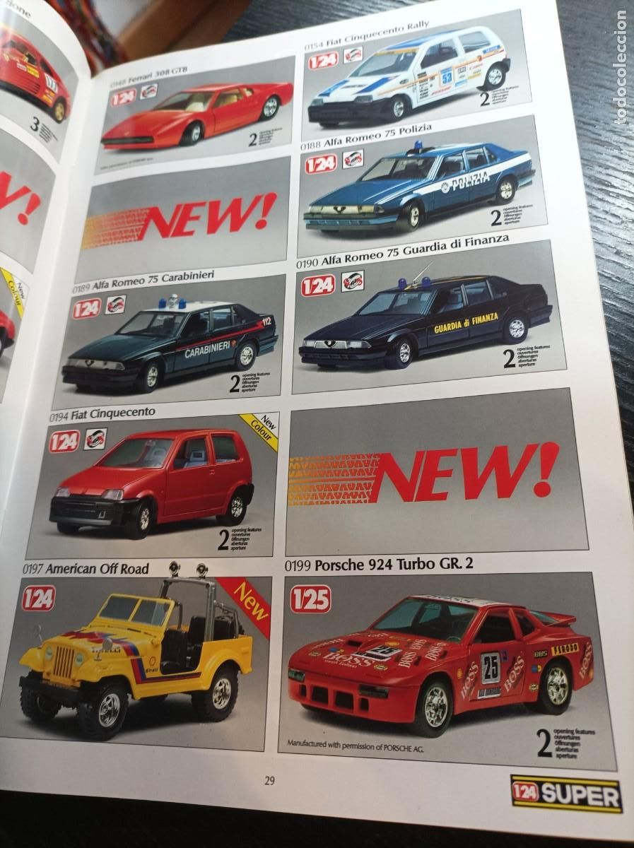 Juguetes antiguos: Catalogo Bburago 1996 - Foto 5