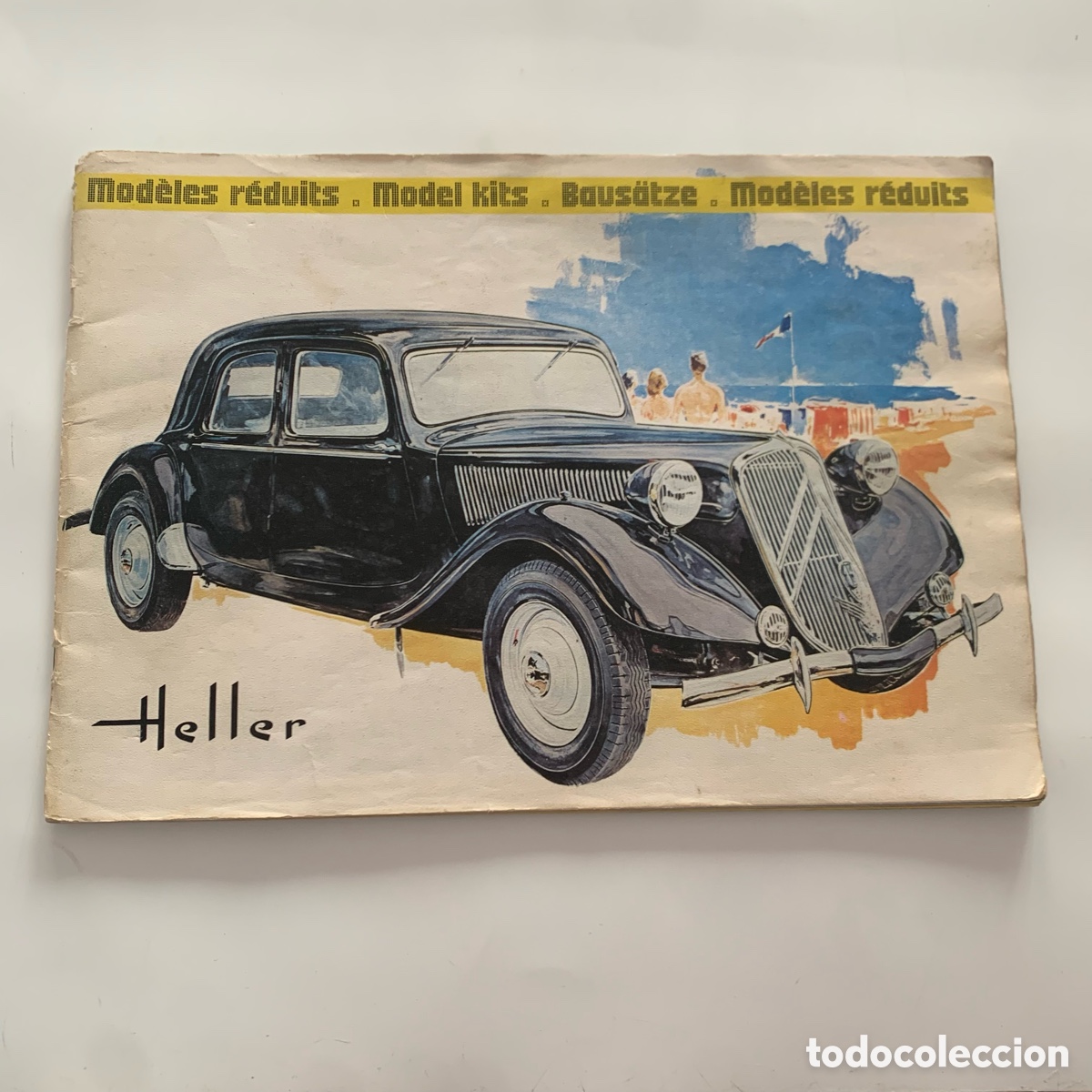 Giocattoli antichi: catalogo de 1977 maquetas heller coches aviones tanques barcos modelismo