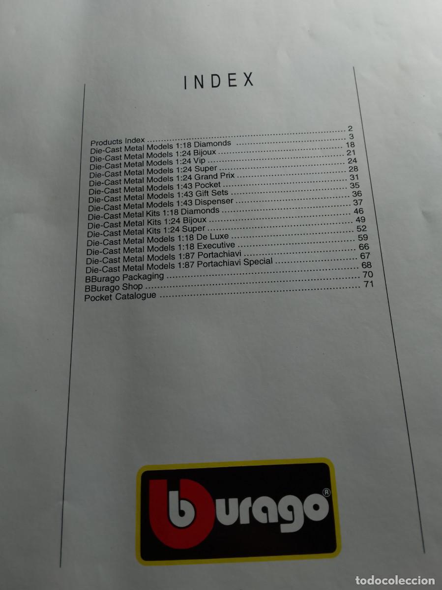 Juguetes antiguos: Catalogo Bburago 1993 - Foto 2