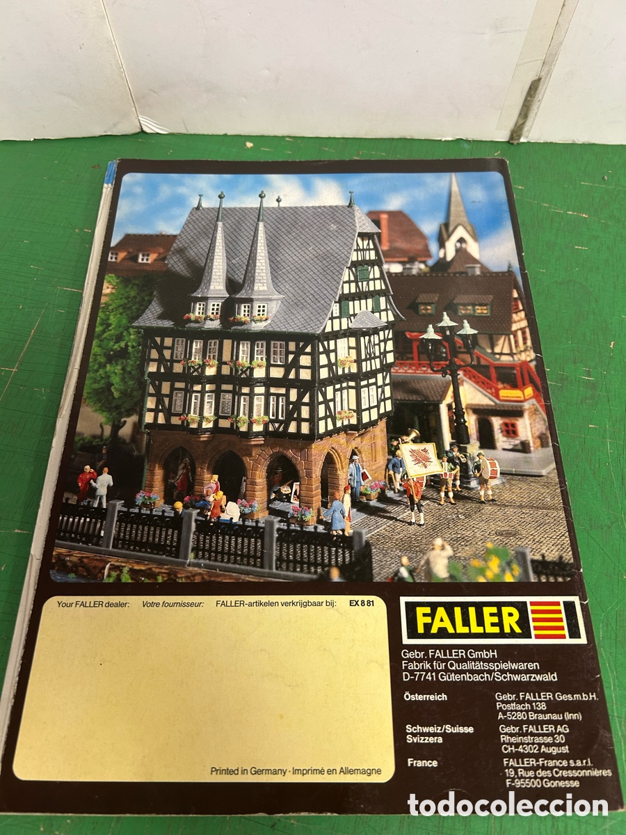 Juguetes antiguos: FALLER CATALOGO GENERAL 81 A&Ntilde;O 1981 - Foto 2