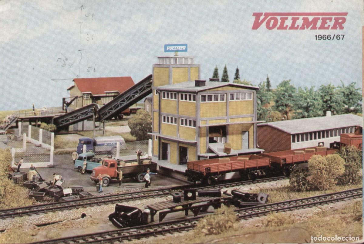 Juguetes antiguos: cat&aacute;logo VOLLMER 1966/67 Folder - en alem&aacute;n - Foto 1