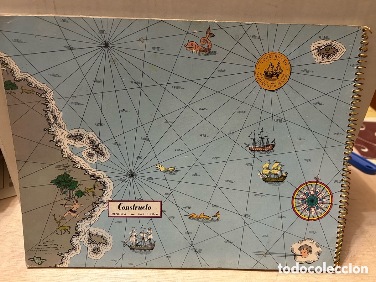 Juguetes antiguos: CONSTRUCTOR CATALOGO ORIGINAL MODELEISMO NAVAL 1970 - Foto 2