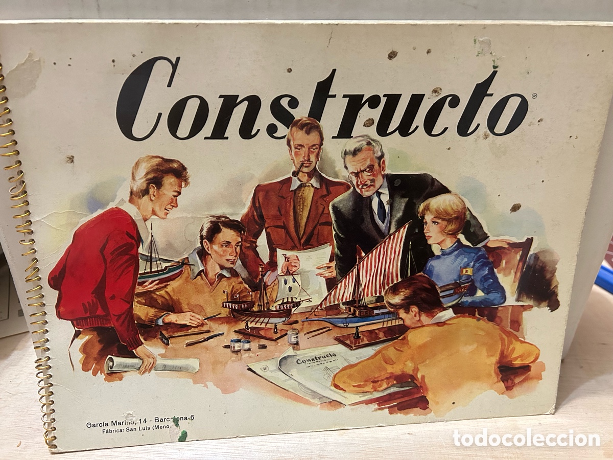 Juguetes antiguos: CONSTRUCTOR CATALOGO ORIGINAL MODELEISMO NAVAL 1970 - Foto 1