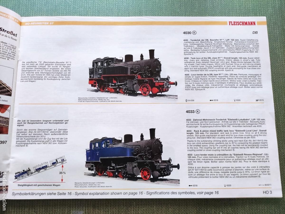 Juguetes antiguos: CATALOGO FLEISCHMANN 97 - Foto 3