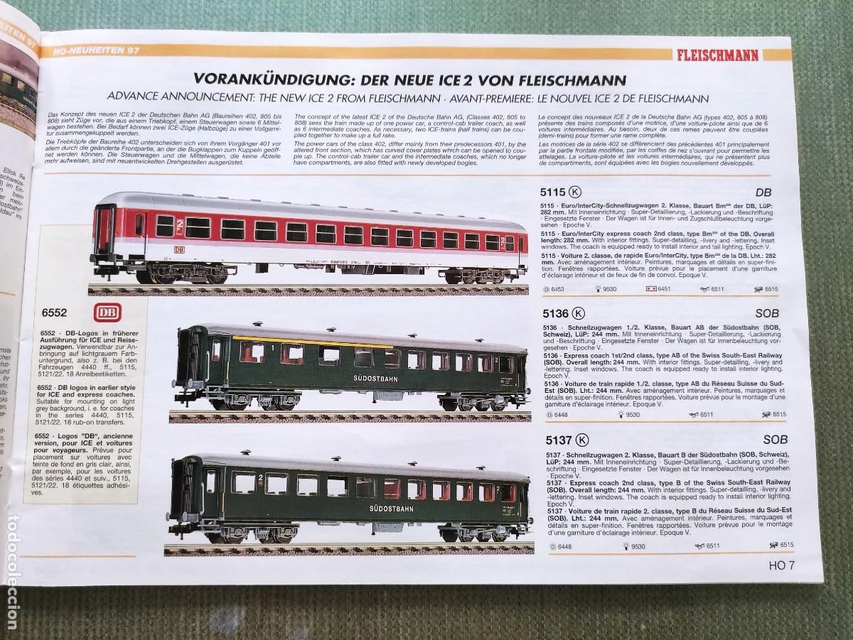 Juguetes antiguos: CATALOGO FLEISCHMANN 97 - Foto 5