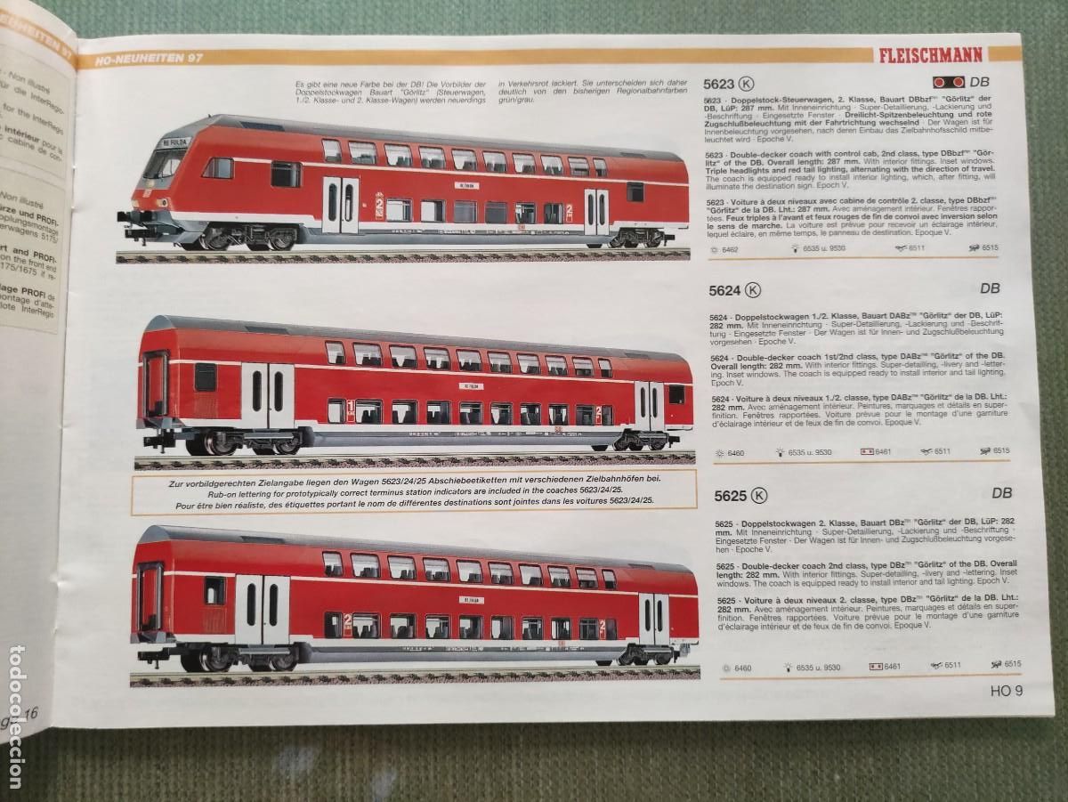 Juguetes antiguos: CATALOGO FLEISCHMANN 97 - Foto 7