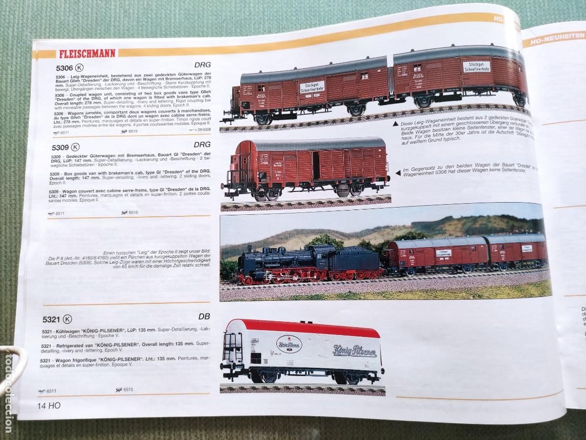 Juguetes antiguos: CATALOGO FLEISCHMANN 97 - Foto 8