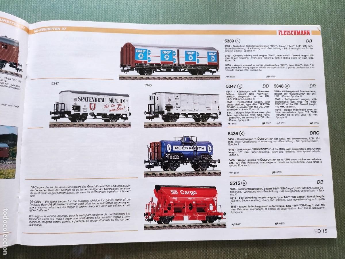 Juguetes antiguos: CATALOGO FLEISCHMANN 97 - Foto 9