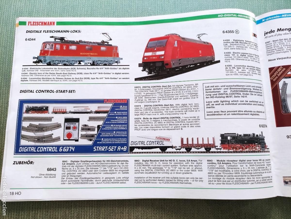 Juguetes antiguos: CATALOGO FLEISCHMANN 97 - Foto 12