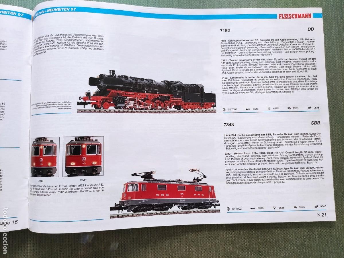 Juguetes antiguos: CATALOGO FLEISCHMANN 97 - Foto 15