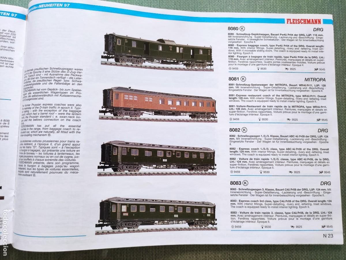 Juguetes antiguos: CATALOGO FLEISCHMANN 97 - Foto 17