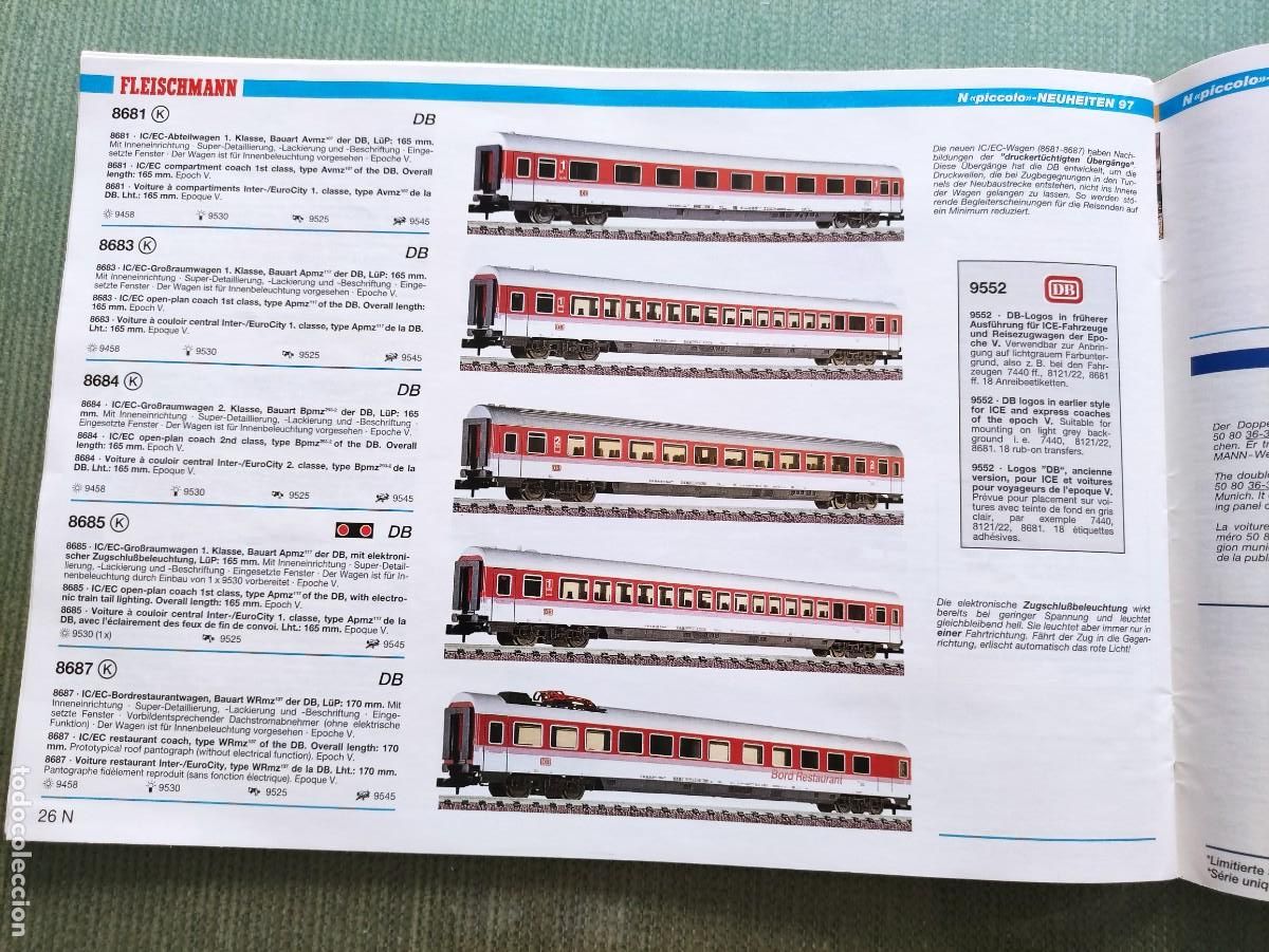 Juguetes antiguos: CATALOGO FLEISCHMANN 97 - Foto 18