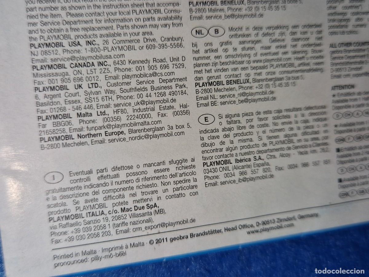 Juguetes antiguos: CATALOGO PLAYMOBIL /2011 - Foto 3
