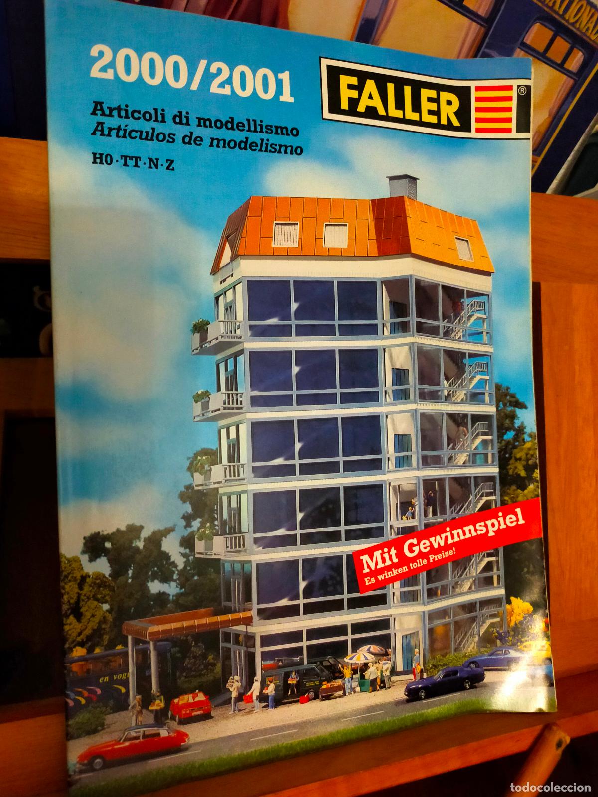 Juguetes antiguos: CAT&Aacute;LOGO FALLER 2000/2001