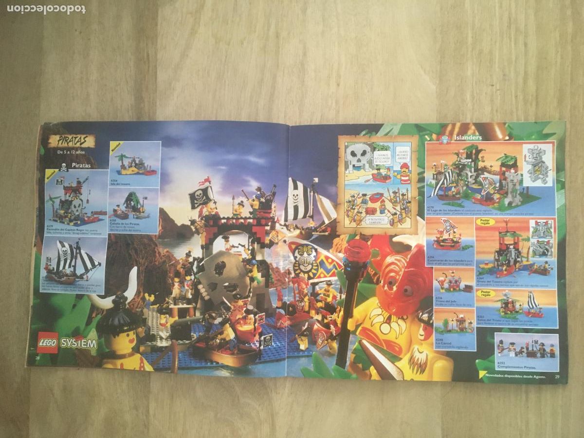 Juguetes antiguos: lego catalogo original de 1995 - Foto 3