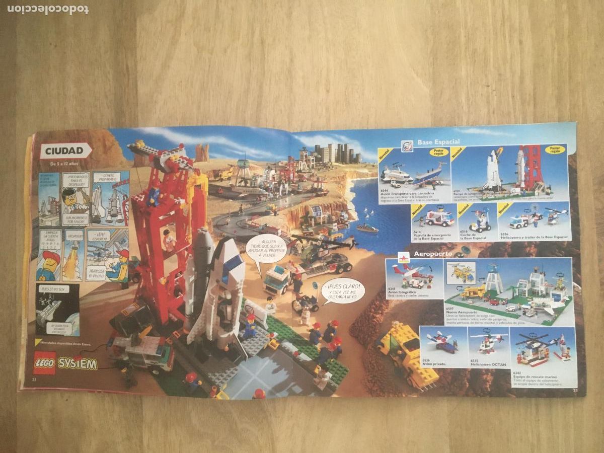 Juguetes antiguos: lego catalogo original de 1995 - Foto 4