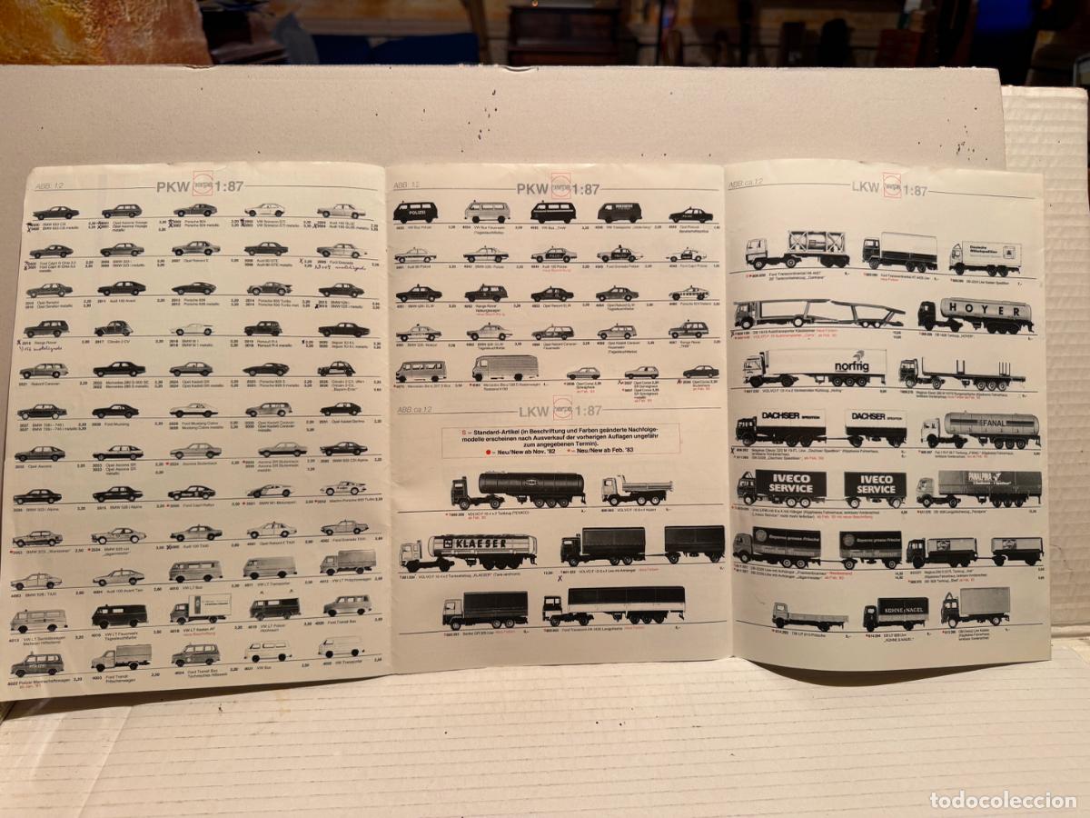 Juguetes antiguos: CAT&Aacute;LOGO HERPA A&Ntilde;O 1982 - Foto 2
